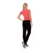 Calça Rolamoça Malha Viscose Preta - 05126-PT