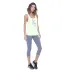 Calça Corsário Rolamoça Supplex Cós Alto Mescla - 08157-ME73