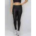 Calça Legging Run More Power Cetim Brilho Essencial - 06552-PT