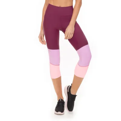 Calça Corsário Run More Alongada Compression Com Bolso - 08216-RX03RX22