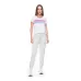 Calça Rolamoça Jogger Moletinho Listras Mescla - 05248-ME76RS24