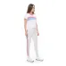 Calça Rolamoça Jogger Moletinho Listras Mescla - 05248-ME76RS24