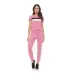 Calça Rolamoça Jogger Moletinho Listras - 05248-RS24PT