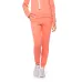 Calça Jogger Rolamoça Run More Moletom Com Frizo Laranja - 05253-LJ20