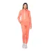 Calça Jogger Rolamoça Run More Moletom Com Frizo Laranja - 05253-LJ20