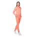 Calça Jogger Rolamoça Run More Moletom Com Frizo Laranja - 05253-LJ20