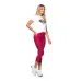 Calça Corsário Run More 08213 Roxo 19 Com Bolso