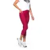 Calça Corsário Run More 08213 Roxo 19 Com Bolso