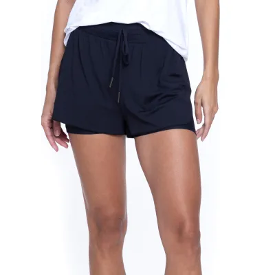 Short Duplo Run More 12243 Preto
