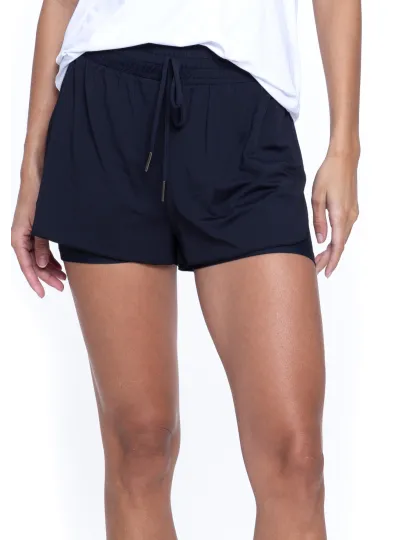 Short Duplo Run More 12243 Preto