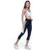 Calça Corsário Rolamoça Run More Alongada Compression - 08230-PTSBF002