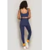 Calça Legging Rolamoça Run More Basic Power Fit Com Bolsinho - 06651-AZ02LJ15