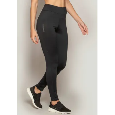 Calça Legging Térmica Rolamoça Run More Comfy Thermo Plus Preta - 06652-PTCZ02