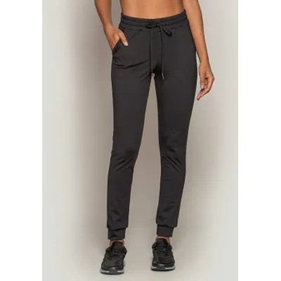 Calça Jogger Térmica Rolamoça Run More Comfy Thermo Plus Preta - 05276-PTCZ02