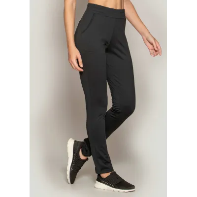 Calça Térmica Rolamoça Run More Comfy Thermo Plus Preta - 05278-PTCZ02