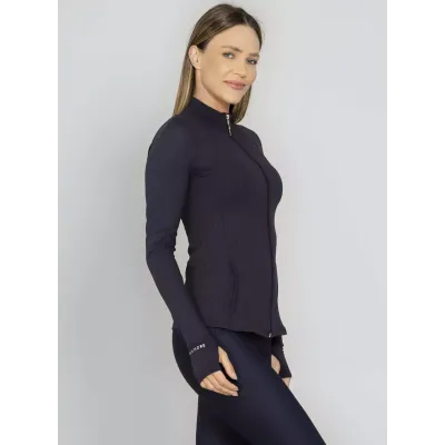 Jaqueta Fit Run More 14241 Preto