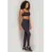 Calça Legging Rolamoça Run More Green Levanta Bumbum Preta - 06681-PT