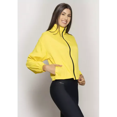Jaqueta Run More 14254 Amarelo 02