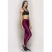 Calça Legging Run More Power Cetim Brilho Essencial - 06552 Bordo 01