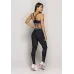 Calça Legging Run More Cós com Elástico Preta - 06697-PT