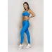 Calça Legging Run More Cós com Elástico Azul - 06697-AZ03