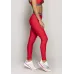 Calça Legging Run More Cós com Elástico Vermelha - 06697-VM01