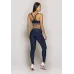 Calça Legging Run More Cós com Elástico Azul - 06697-AZ21