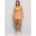 Blusa Cropped Run More 01567 Laranja 18