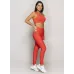 Calça Legging Run More Com Bolso 06710 Vermelho 03