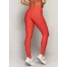 Calça Legging Run More Com Bolso 06710 Vermelho 03