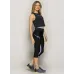 Calça Corsário Rolamoça Run More Com Bolso Reflexo - 08243-PT02RX21