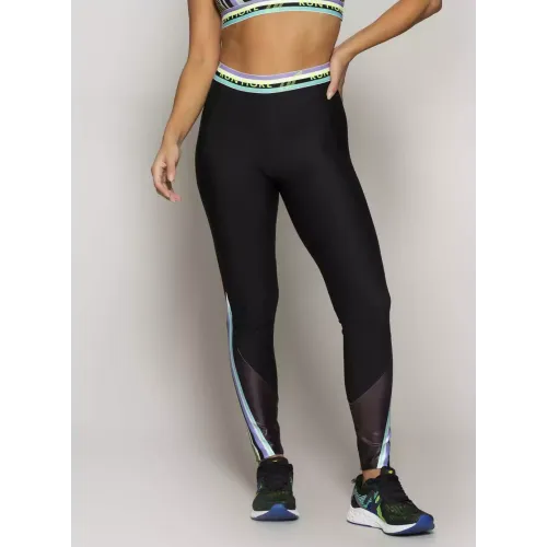 Calça Legging Cós Com Elástico Run More 06719 Preto 02 SUF 023