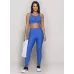 Calça Legging Cintura Alta Run More 06709 Azul 01
