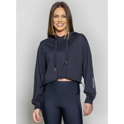 Blusão Max Fresh com Capuz 48229 - Preto