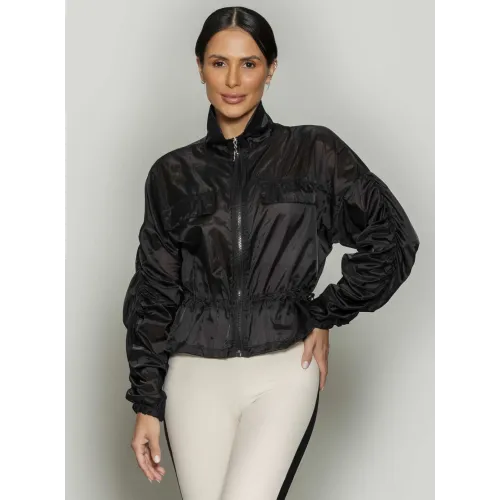 Jaqueta Com Gola Utility Run More - 14289 Pt