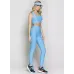 Calça Legging Run More Blocking Power Pace 06728 Azul 38