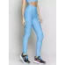 Calça Legging Run More Blocking Power Pace 06728 Azul 38