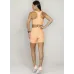Bermuda Blocking Baixa Pace Run More 11288 Laranja 24