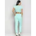 Blusa Cropped Run More 01613 verde 14