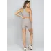 Bermuda Blocking Baixa Pace Run More 11288 Cinza 28