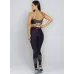 Legging Cintura Alta Run More 06801 Preto Cinza 28