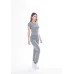 Baby Look Rolamoça Essencial Mescla - 30105-ME73