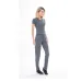 Baby Look Rolamoça Viscose Mescla Escura - 30105 ME75PT