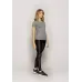 Baby Look Rolamoça Run More Decote V Athleisure - 30195-ME73