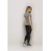 Baby Look Rolamoça Run More Decote V Athleisure - 30195-ME73