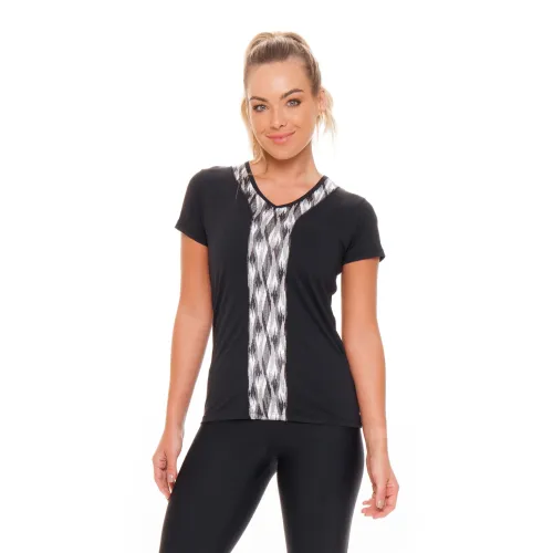 Baby Look Rolamoça Run More Ultracool Fit - 30151-PTSB803