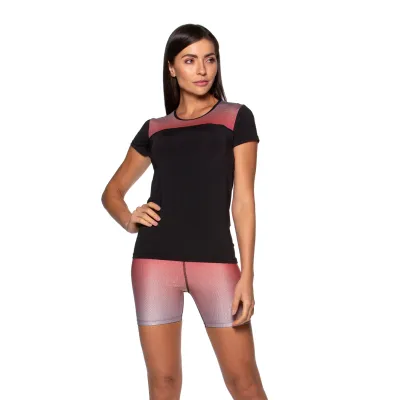 Baby Look Rolamoça Runmore Microfibra Sublime - 30178-PTSB926