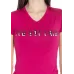 Baby Look Rolamoça Viscose Rosa - 30130-RS07PT