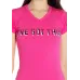Baby Look Rolamoça Viscose Rosa - 30130-RS24PT