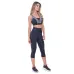 Calça Corsário Rolamoça Cós Alto Emana Essencial Preta - 08106-PT